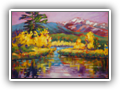 Fall Colours, Boundary Creek, Whistler,12x16