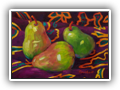 Green Pears 8x10 Oil