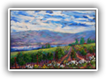 Think Wine, Qual's Gate,12x20 Oil