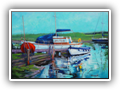 Great Weekends, Southwold 16x20 Oil