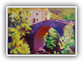 La Maleneen Route to Calvison, France 16x12 Oil