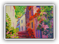 Sunshine - Rochesfort en Terr  16x12 Acrylic