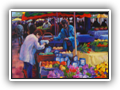 Saturday Market, Langudoc 16x12 Oil $750
