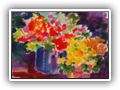 Two Bouquets, 11x14 Watercolour