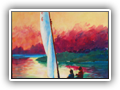 A Perfect Evening, 16x12 Acrylic