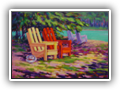 A Perfect Spot, 12x16 Oil