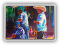 Where did you get that Hat...! 16x12 Acrylic