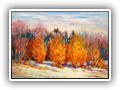 Winter Colours, Hecla Island 16x20 Oil