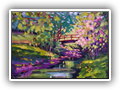 A Spring Day, Confederation Park, Calgary 20x16 Oil