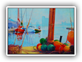 Boats & Floats, St Malo 20x24