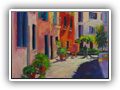 Sun and Shadow, Collioure  14x11 Acrylic

