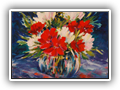 The Valentine Gift, 10 1/2  by 13, oil
